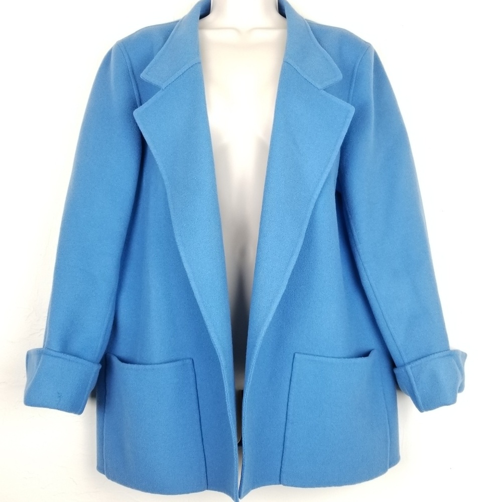 Ellen Tracy Wool Blazer Jacket Sz 14